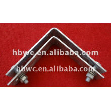 galvanized cable clip for electric power fitting